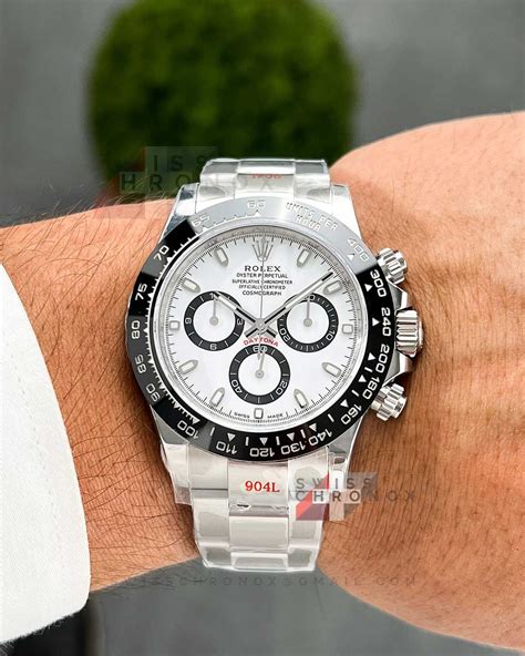 rolex daytona steel panda